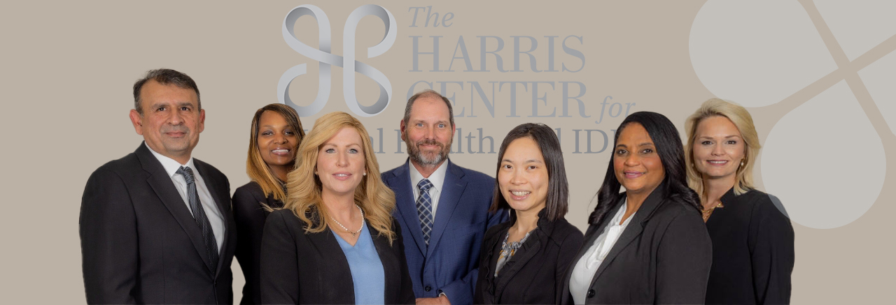 The Harris Center Leadership team standing together