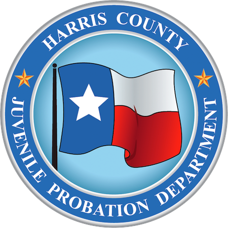 The official seal of the Harris County Juvenile Probation Department