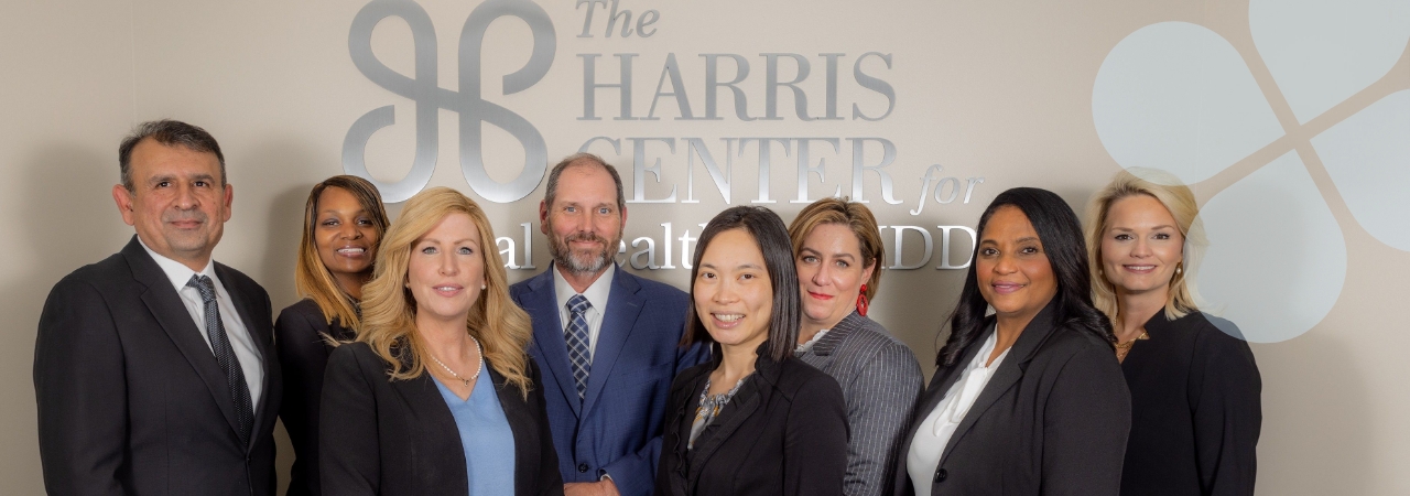 The Harris Center Leadership team standing together
